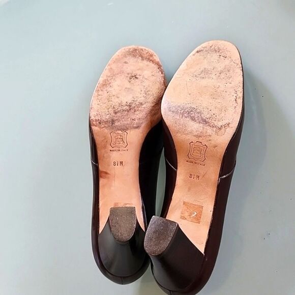 Silvia Fiorentina Leather Heels - Picture 7 of 8